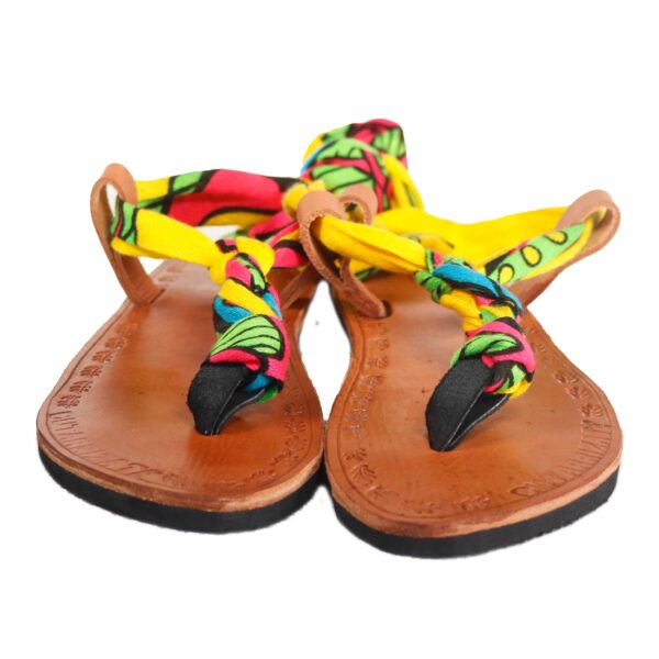 PARUMERA CUERO PARUMA CUTARRA CUTARRIZATE PANAMA LEATHER SANDALS_4